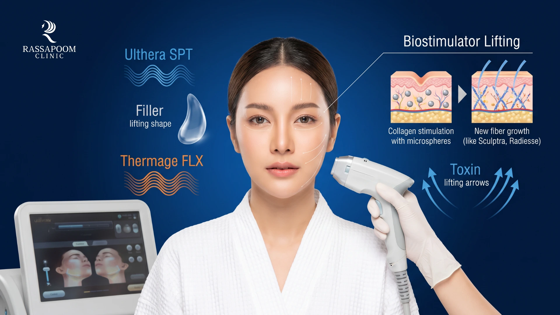 5 เทคนิคยกกระชับใบหน้า ปรับกรอบหน้าคมชัด ไม่ต้องผ่าตัด 