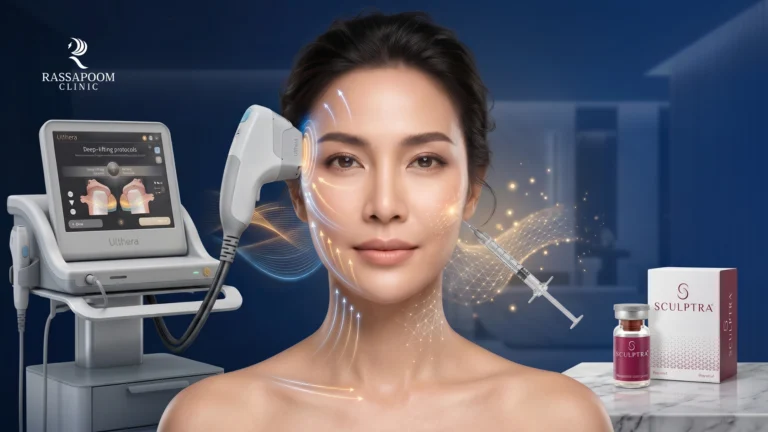 ทำไมการทำ Ulthera คู่กับ Sculptra ให้ผลลัพธ์การย้อนวัย x2