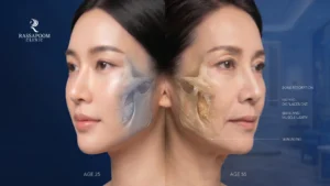 โครงสร้างใบหน้าเปลี่ยนอย่างไรเมื่ออายุมากขึ้น ตามหลักกายวิภาค