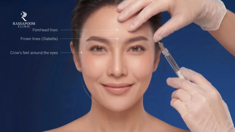 โบลดริ้วรอย 3 จุดหลัก ฉีดอย่างไรให้ดูเป็นธรรมชาติ